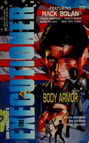 Cover of: Body armor by Don Pendleton