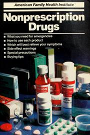 Cover of: Nonprescription drugs by Debra A. Lumpe