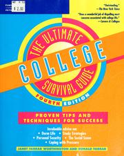 Cover of: The ultimate college survival guide