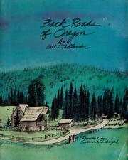 Cover of: Back roads of Oregon by Thollander Earl.