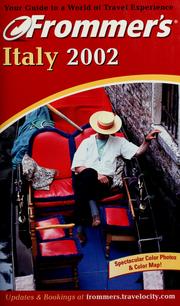 Cover of: Frommer's Italy 2002