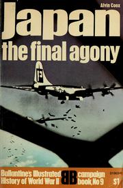 Cover of: Japan, the final agony