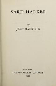 Cover of: Sard Harker by John Masefield