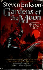 Cover of: Gardens of the moon by Steven Erikson