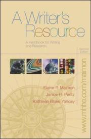 Cover of: A Writer's Resource (comb) with Student Access to Catalyst 2.0