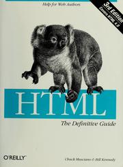 Cover of: HTML by Chuck Musciano