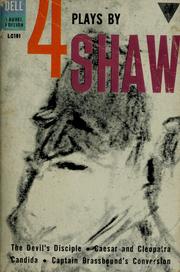Cover of: Four plays by George Bernard Shaw
