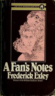 Cover of: A fan's notes: a fictional memoir