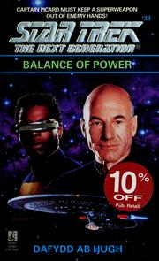 Cover of: Balance of Power: Star Trek: The Next Generation #33