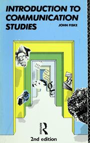 Cover of: Introduction to communication studies by John Fiske