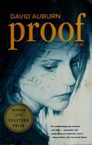 Cover of: Proof: a play