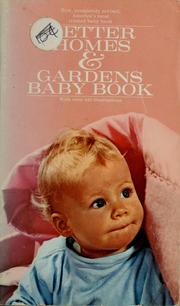 Cover of: Better homes & gardens baby book