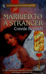Cover of: Married to a Stranger (Brides Bay Resort #6): Bride's Bay (Harlequin Superromance No. 695)