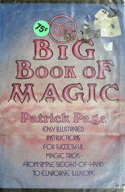 Cover of: The Big Book Of Magic