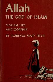 Cover of: Allah, the God of Islam