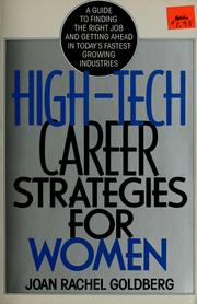 Cover of: High-tech career strategies for women by Joan Rachel Goldberg
