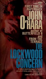 Cover of: The Lockwood concern by John O'Hara
