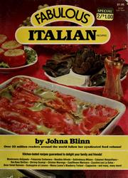 Cover of: Fabulous Italian recipes