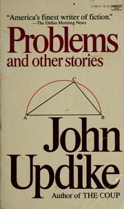 Cover of: Problems and other stories