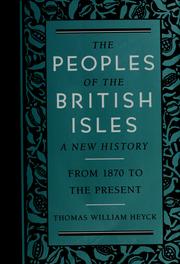 Cover of: The peoples of the British Isles by Stanford E. Lehmberg