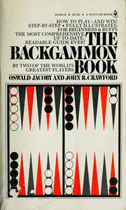 Cover of: The backgammon book by Oswald Jacoby