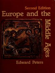 Cover of: Europe and the Middle Ages