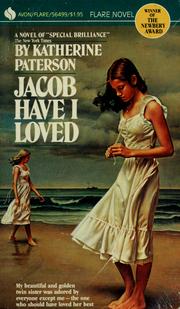 Cover of: Jacob have I loved