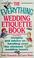 Cover of: The everything wedding etiquette book