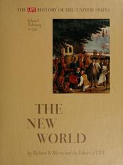 Cover of: The New World: prehistory to 1774