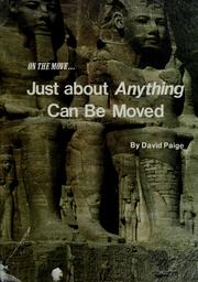Cover of: Just about anything can be moved