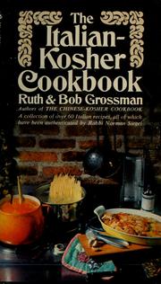 Cover of: The Italian-Kosher cookbook by Ruth Grossman