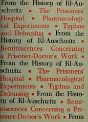 Cover of: From the history of KL Auschwitz: vol. 2