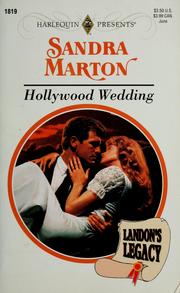 Cover of: Hollywood Wedding (Landon's Legacy) by Sandra Marton