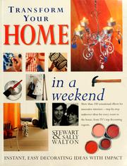 Cover of: Instant decorating: innovative interiors with impact-- 100 sensational effects that you can achieve in a weekend