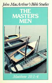 Cover of: The Master's men by John MacArthur