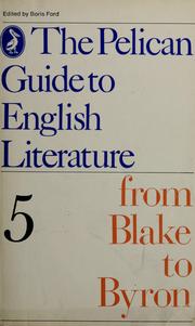 Cover of: The Pelican guide to English literature by Boris Ford