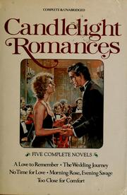 Cover of: Candlelight romances: five complete novels.