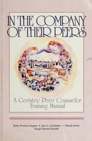 Cover of: In the company of their peers by Betty Pearson Rogers