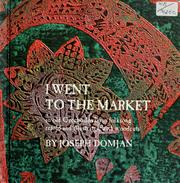 Cover of: I went to the market by Joseph Domjan
