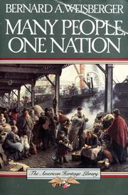 Cover of: Many people, one nation by Bernard A. Weisberger