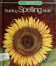 Cover of: Building spelling skills