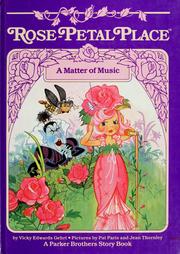 Cover of: A matter of music