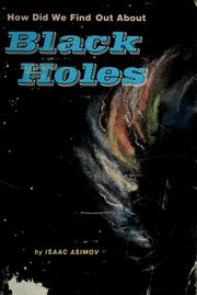 Cover of: How did we find out about black holes