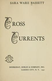 Cover of: Cross currents