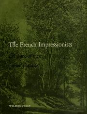Cover of: A loan exhibition of the French impressionists and some of their contemporaries
