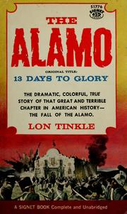Cover of: The Alamo by Lon Tinkle