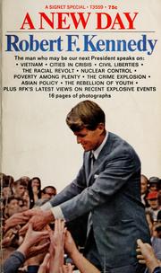 Cover of: A new day: Robert F. Kennedy