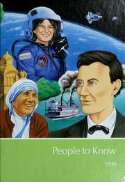 Cover of: People to know by 