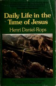 Cover of: Daily Life in the Time of Jesus