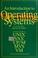 Cover of: An introduction to operating systems